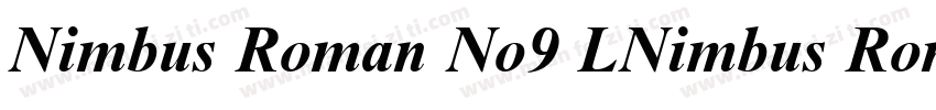 Nimbus Roman No9 LNimbus Roman No9字体转换